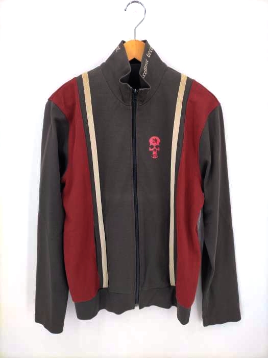 291295オム 291295＝HOMME スカルロゴ ツートントラックトップ メンズ JPN：3