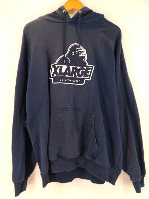 エクストララージ XLARGE SLANTED OG PATCHED HOODED SWEAT メンズ JPN：XL