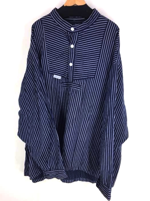 ユーズドフルギ USED古着 German Cotton Stripe Fisherman Shirt メンズ 表記無