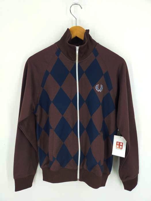 フレッドペリー FRED PERRY ダイヤモンドアーガイル トラックジャケット メンズ import：XS