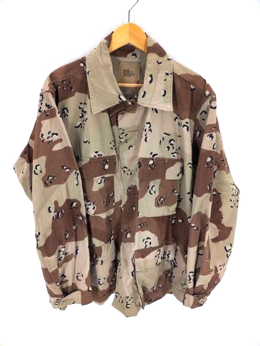 ユーエスアーミー US ARMY DESERT CAMO BDU SHIRTS メンズ JPN：L