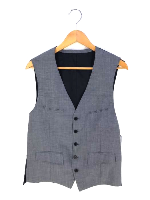 バーバリーブラックレーベル BURBERRY BLACK LABEL シングルベスト メンズ  無