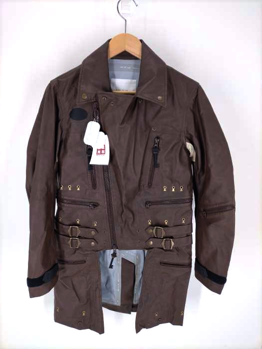ユーズドフルギ USED古着 {{84-74lab}}  DOUBLE BREAST MOTOR CYCLE  JACKET メンズ JPN：S