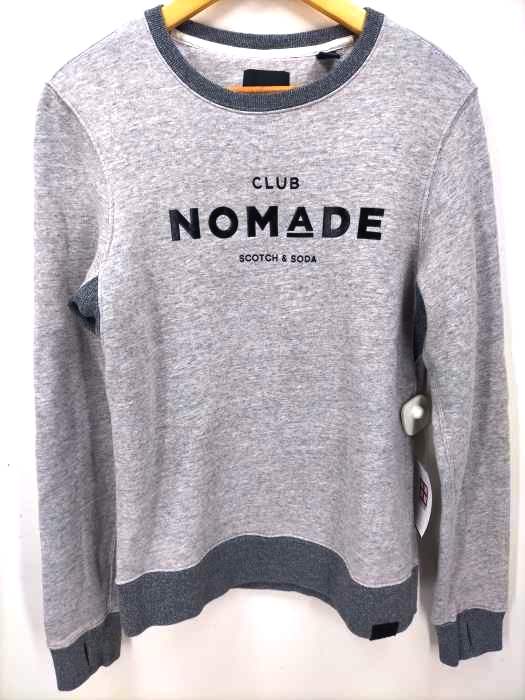 スコッチアンドソーダ SCOTCH&SODA リブ切替 クルーネックスウェット メンズ JPN：S