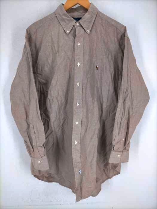 ラルフローレン RALPH LAUREN YARMOUTH ジャマイカ製 ボタンダウンシャツ メンズ 161/2-33