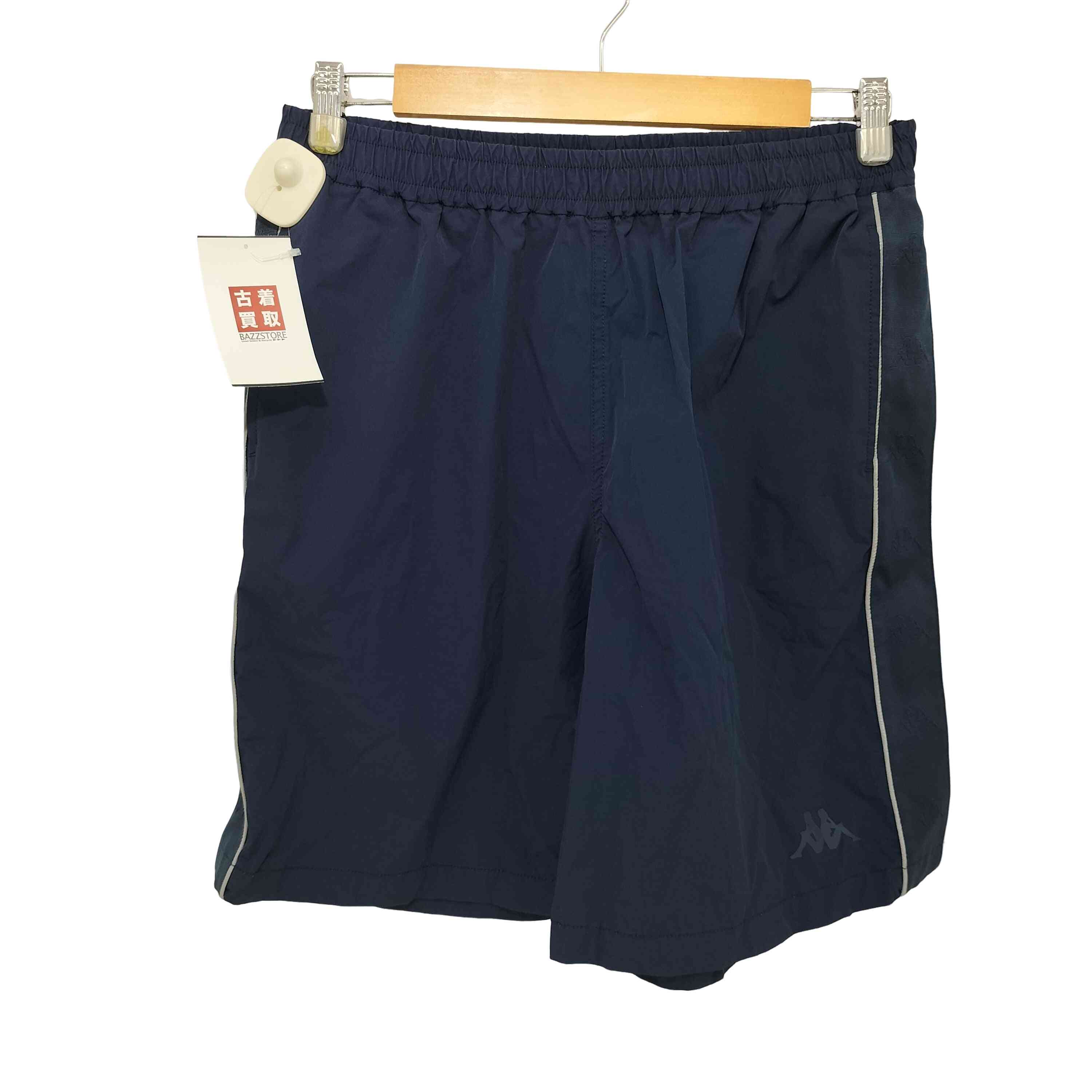 Kappa(カッパ) / ナイロン87% × ポリウレタン13% × ポリエステル100% / 青系 / 無地 / (B)程度良好・使用感あり