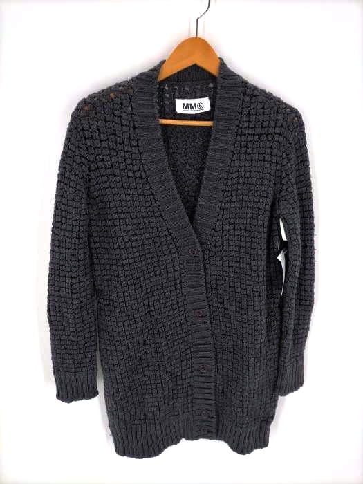 MM6 Maison Martin Margiela(エムエムシックス メゾンマルタンマルジェラ) 08AW ローゲージニットカーディガン レディース import：S