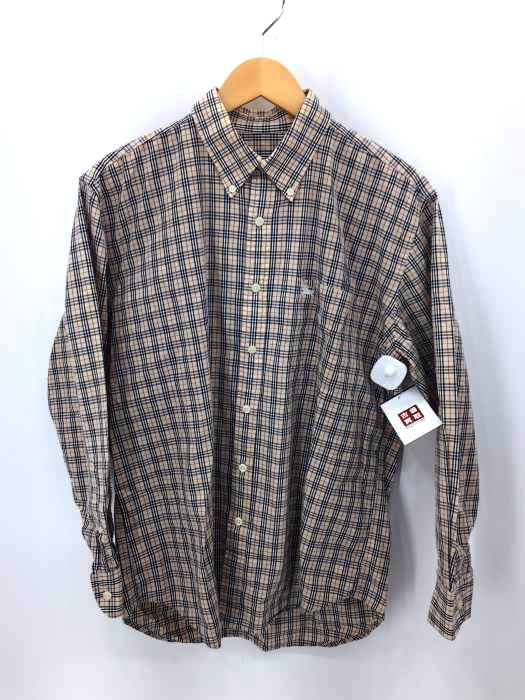 BURBERRY LONDON(バーバリーロンドン) ノバチェックBDシャツ メンズ import：M