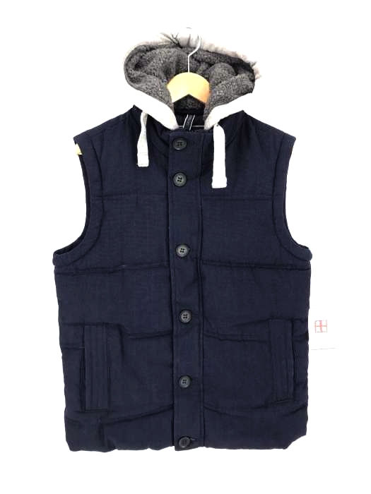 ZARA MAN(ザラマン) レイヤード中綿ベスト メンズ import：L