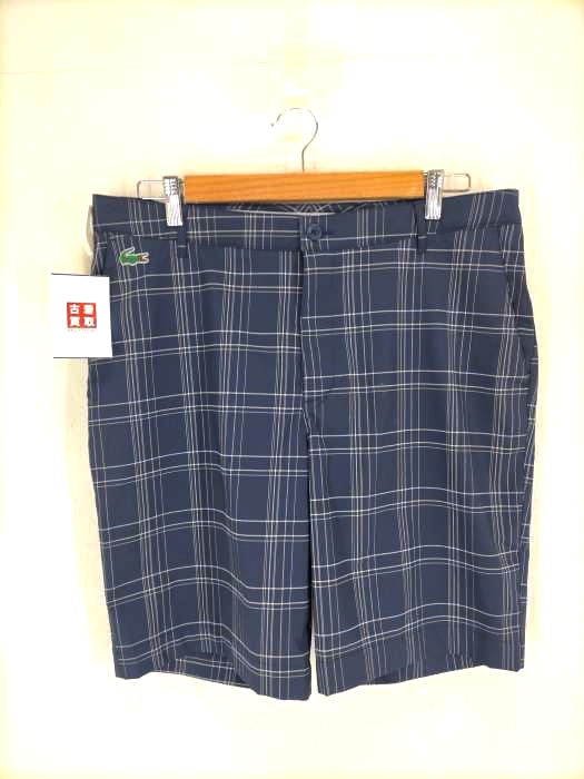 LACOSTE SPORT(ラコステスポーツ) チェック柄ストレッチショートパンツ メンズ JPN：44