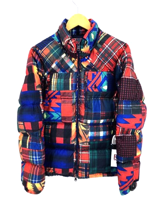 Polo by RALPH LAUREN(ポロバイラルフローレン) BASE CAMPダウンジャケット ネイティブ総柄 メンズ import：S