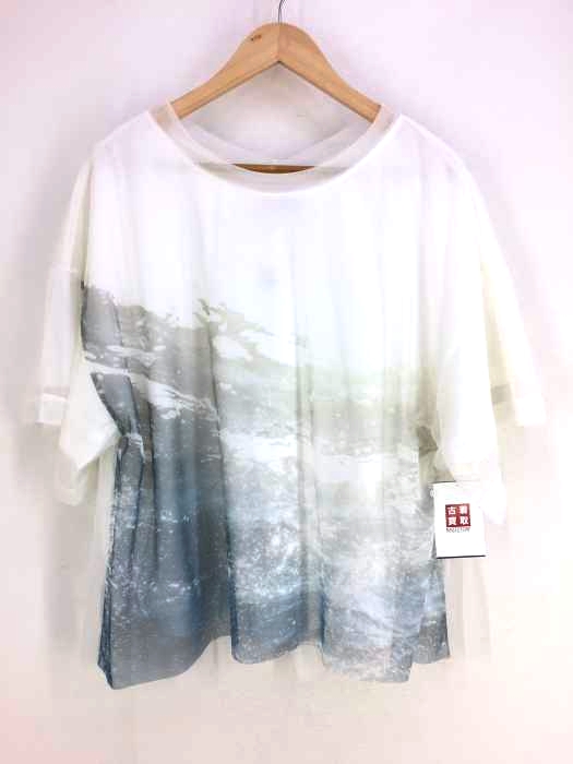 NOTA(ノータ) 転写プリントカットソー レディース F