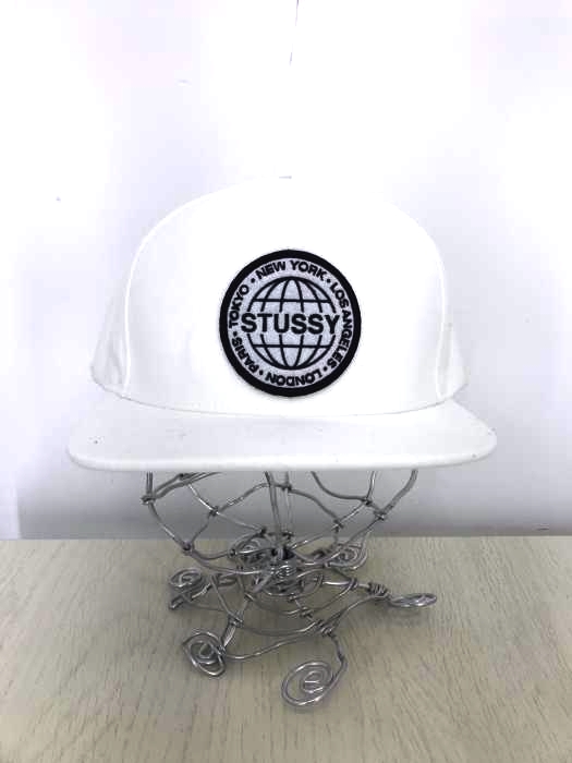 中古・古着通販】stussy (ステューシー) キャップ ホワイト