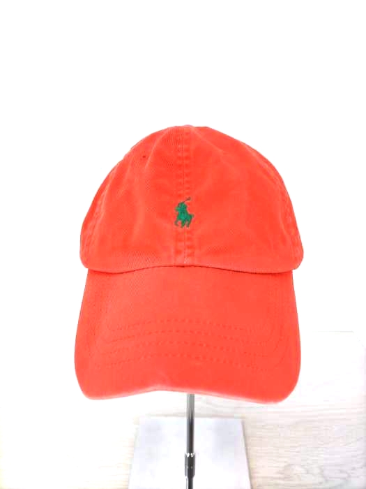 Polo by RALPH LAUREN(ポロバイラルフローレン) ポニー刺しゅう レザーベルト 6パネルキャップ メンズ 表記無