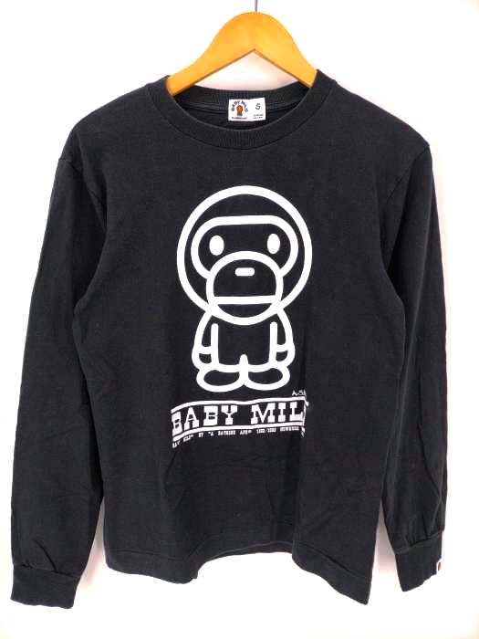 BABY MILO(ベイビーマイロ) プリント長袖Tシャツ メンズ JPN：S
