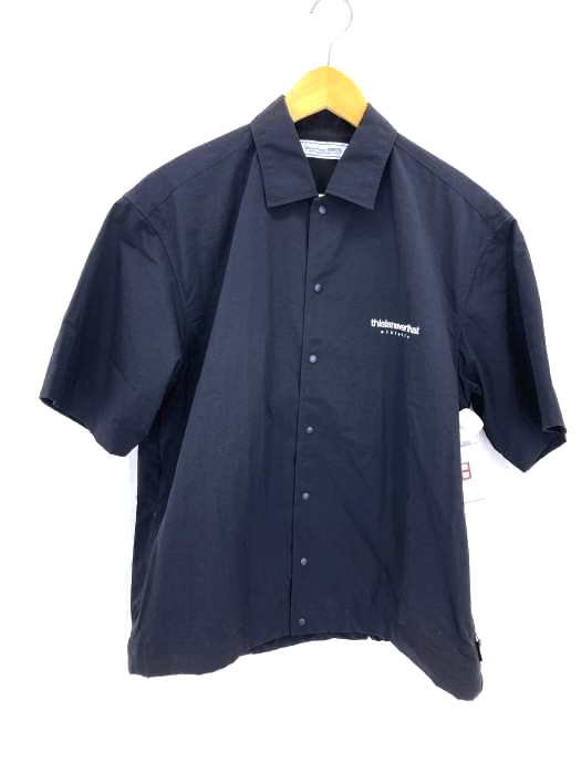 ユニバーサルプロダクツ UNIVERSAL PRODUCTS  thisisneverthat  EMBROIDERED TRACK SHIRT メンズ JPN：2