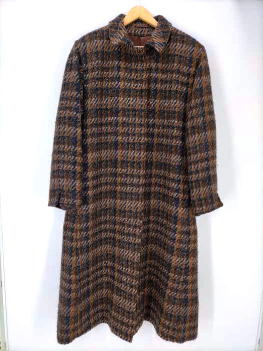 AQUASCUTUM(アクアスキュータム) 70S-80S 英国製 ツイードチェスターコート メンズ 表記無