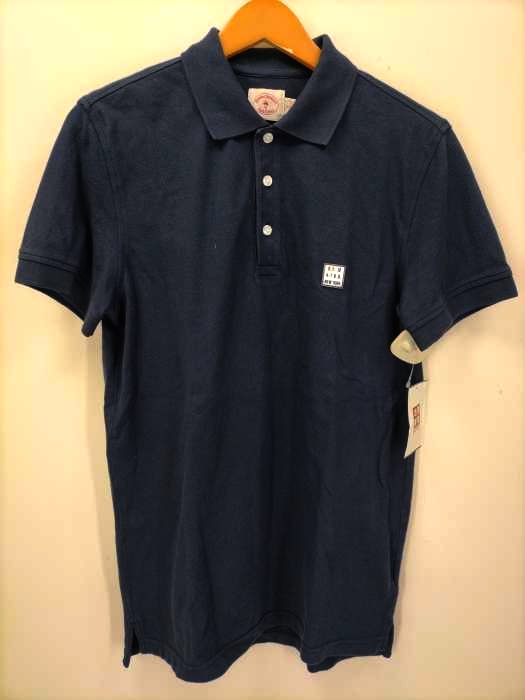 BROOKS BROTHERS REDFLEECE(ブルックスブラザーズレッドフリース) ロゴプレート 鹿の子ポロシャツ メンズ JPN：S