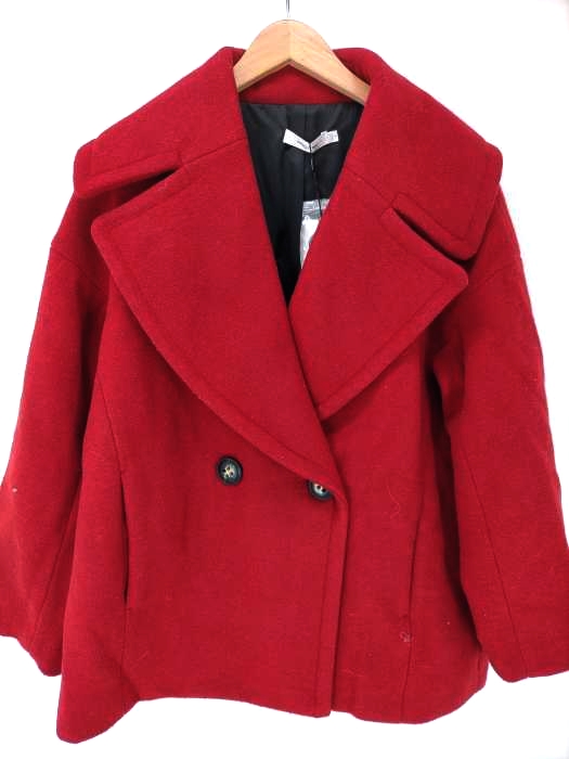 マウジー moussy BIG COLLAR SHORT COAT レディース  2