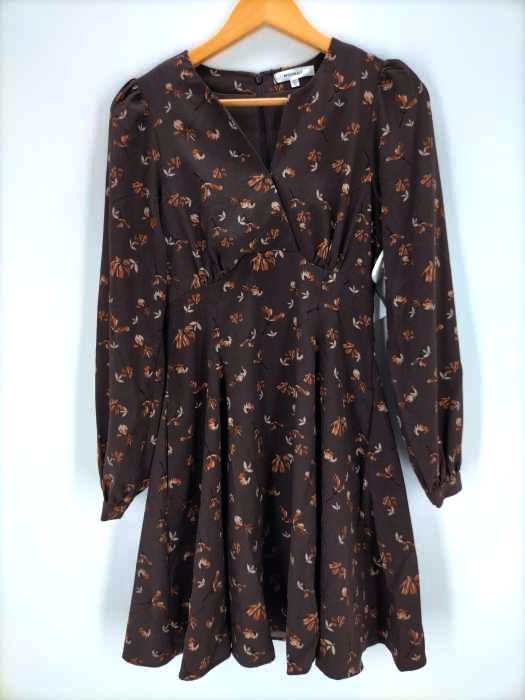 moussy(マウジー) FALL FLOWER MINI DRESS レディース  1