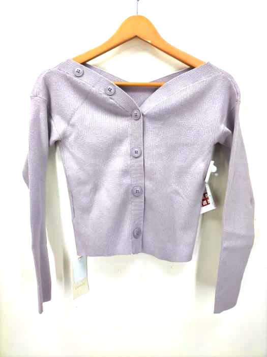 リエンダ rienda 2Way Heart N/C Knit TOP レディース  FREE