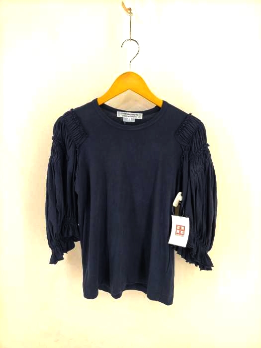 COMME des GARCONS COMME des GARCONS(コムデギャルソンコムデギャルソン) AD2007 ドッキングフリルブラウス レディース JPN：S