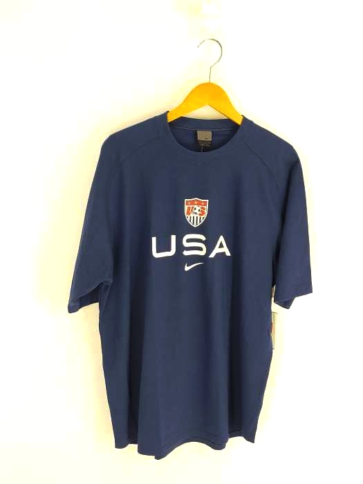 NIKE(ナイキ) 00S USA エンブレムプリント ラグランTシャツ メンズ import：L