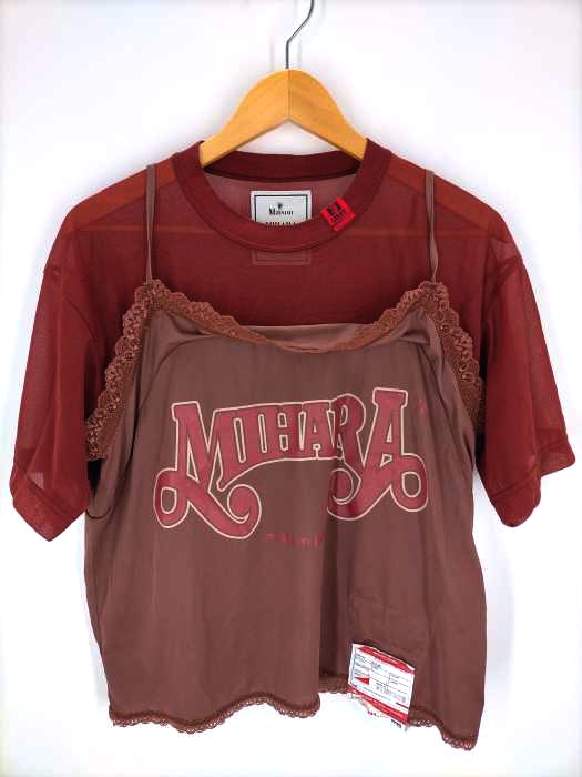 Maison MIHARA YASUHIRO(メゾンミハラヤスヒロ) Camisole Layered T-shirt レディース JPN：38