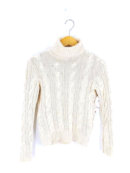 LAUREN RALPH LAUREN(ローレンラルフローレン) フィッシャーマンコットンニットタートルネック レディース  P/S