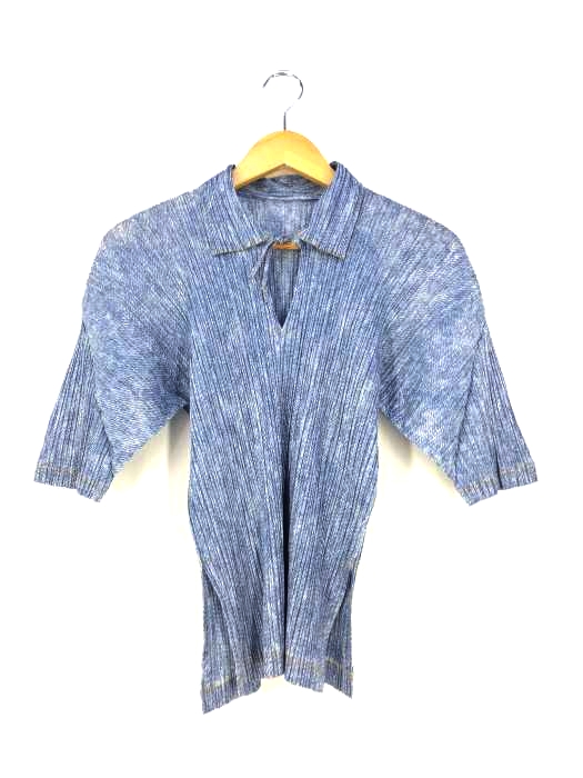 PLEATS PLEASE ISSEY MIYAKE(プリーツプリーズイッセイミヤケ) スキッパー プリーツカットソー レディース  4