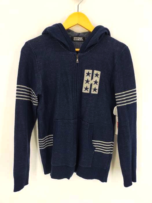 HYSTERIC GLAMOUR(ヒステリックグラマー) ジップアップニットパーカー メンズ JPN：M