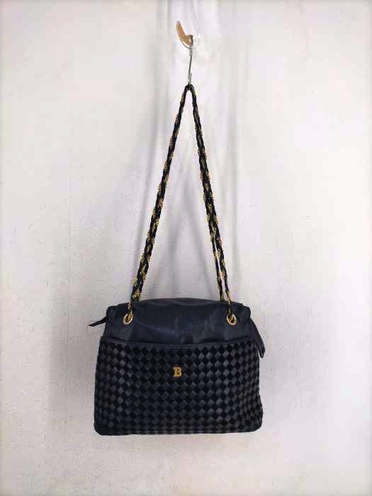 BALLY(バリー) イントレチャート レザーショルダーバッグ レディース 表記無