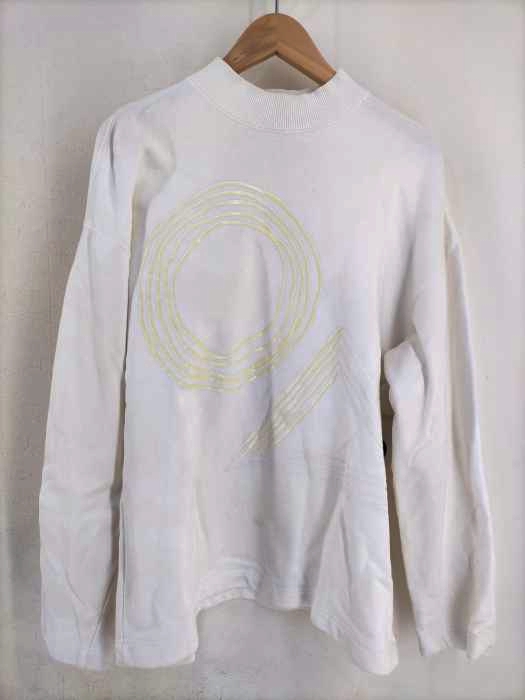イッセイミヤケ ISSEY MIYAKE 90S 黒タグ ラバープリント スウェット メンズ JPN：M