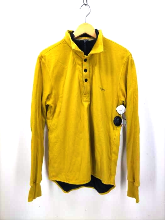 ストーンアイランド STONE ISLAND 襟レイヤード ハーフボタントレーナー メンズ JPN：L