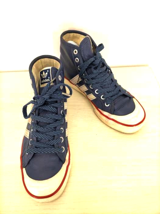 アディダス adidas NIZZA Hi レザー メンズ JPN：25
