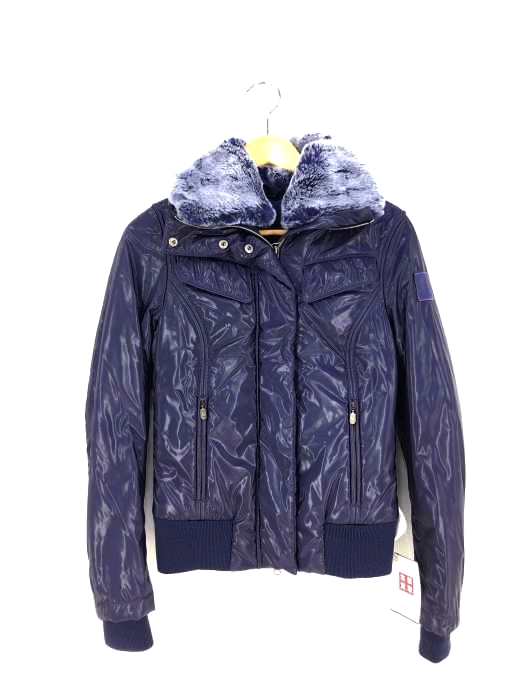 ベルスタッフ Belstaff イタリア製 ラビットファー 中綿ジャケット レディース  38