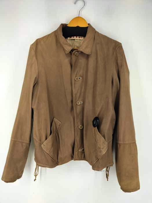 マルニ MARNI レザージャケット メンズ  46