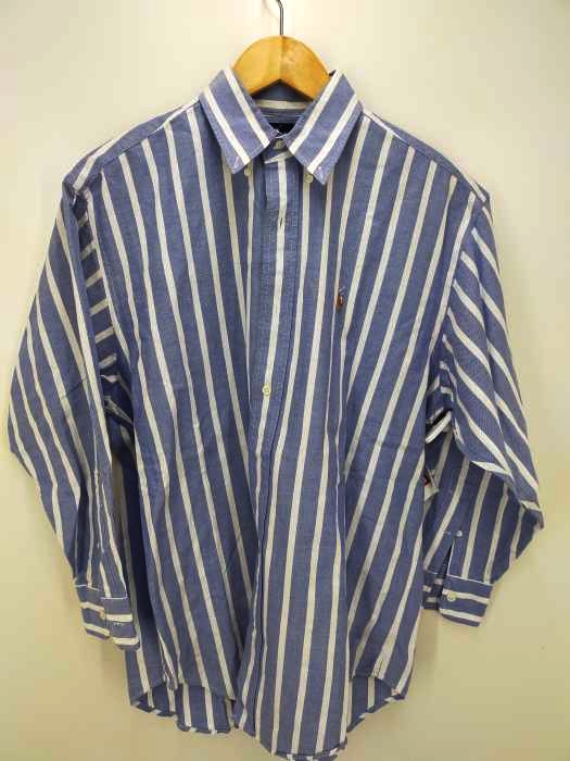 RALPH LAUREN(ラルフローレン) the big oxford ストライプボタンダウンシャツ メンズ トップス カジュアルシャツ
