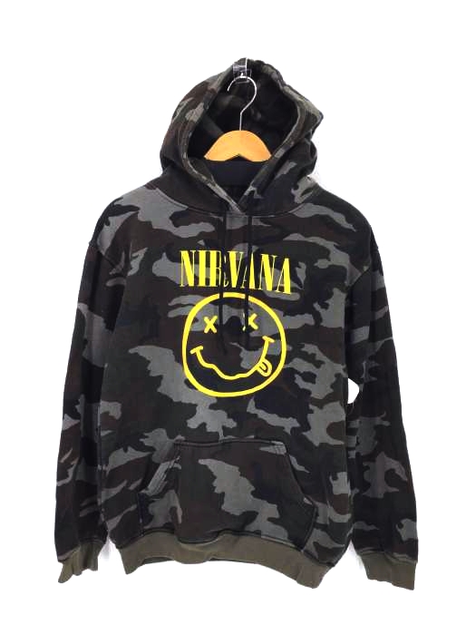 AGAINST NIRVANA カモ柄パーカー レディース JPN：M