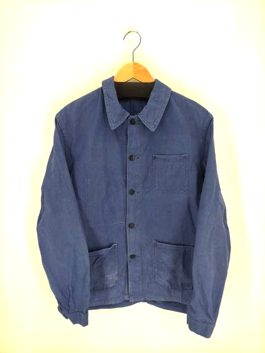 USED古着(ユーズドフルギ) CENTRAC LE PELERIN ユーロワーク カバーオール メンズ アウター ジャケット