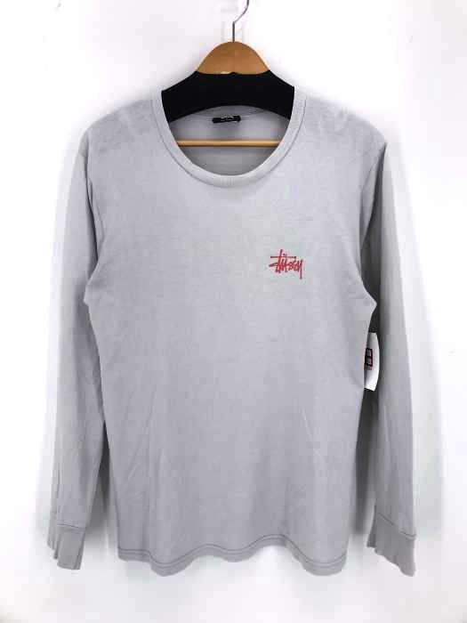 Stussy(ステューシー) ワンポイントロゴ バックプリントL/Sカットソー メンズ JPN：S