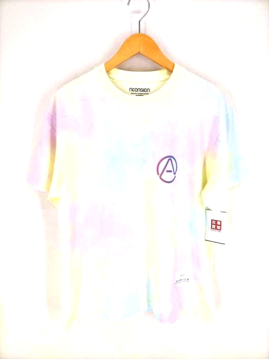 NEON SIGN(ネオンサイン) 10周年 タイダイ染 ロゴプリントTクルーネックTシャツ メンズ 46