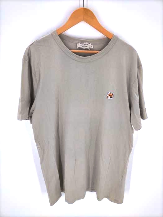 MAISON KITSUNE メゾンキツネ(メゾンキツネ) FOX HEAD PATCH tシャツ メンズ JPN：XL