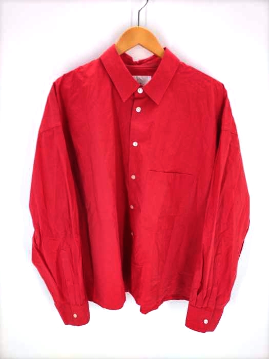 bukht(ブフト) LOOSE SHIRTS LIME メンズ JPN：3