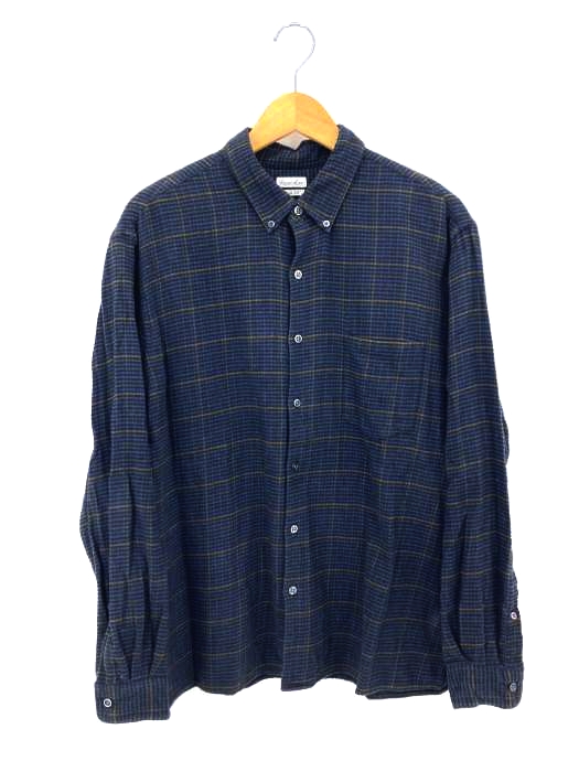 Steven Alan(スティーブンアラン) ボタンダウンフランネルシャツ メンズ JPN：L