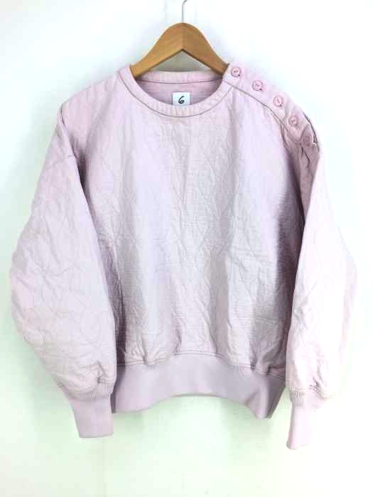 6（ROKU） BEAUTY＆YOUTH UNITED ARROWS(ロクビューティーアンドユースユナイテッドアローズ) キルティングトレーナー レディース  38