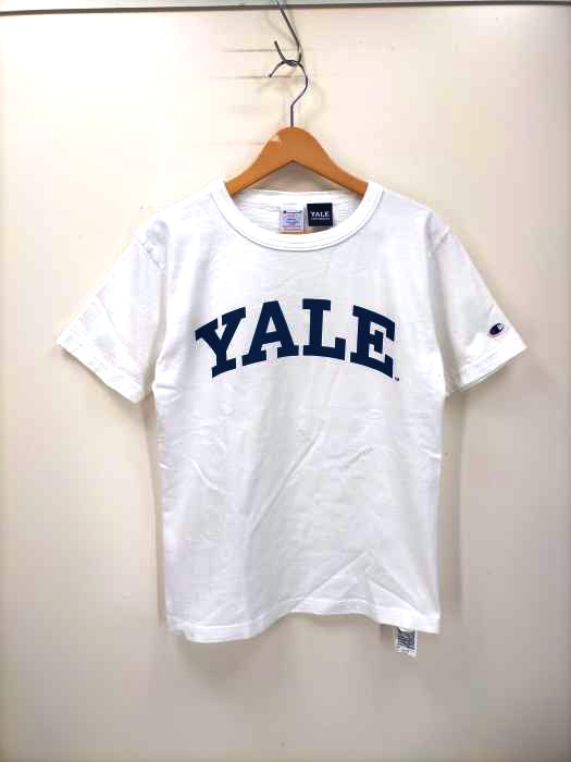 チャンピオン Champion USA製 T1011 YALE UNIVERSITY プリントTシャツ メンズ JPN：S