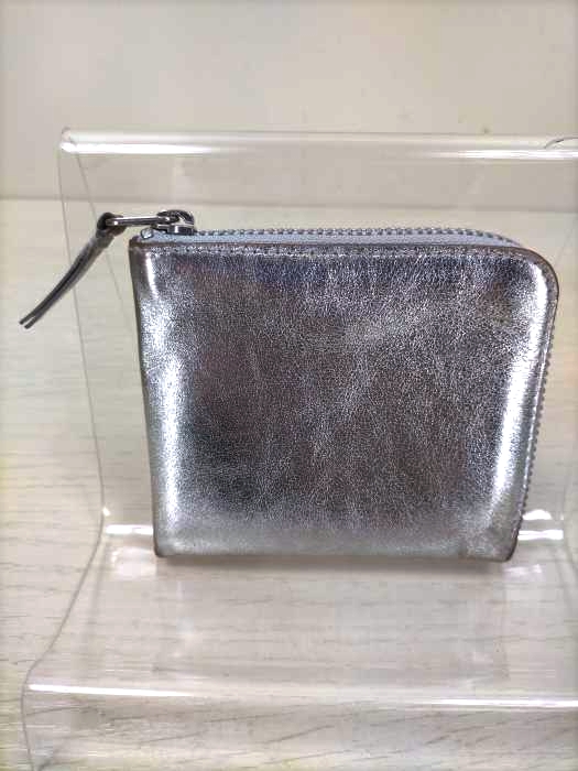 COMME des GARCONS(コムデギャルソン) カウレザー SILVER WALLET メンズ 表記無