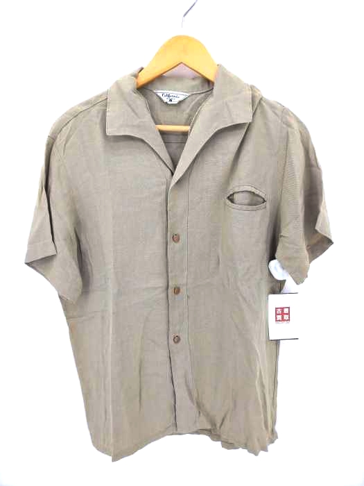 USED古着(ユーズドフルギ) {{California}} 玉蟲オープンカラーシャツ メンズ import:L