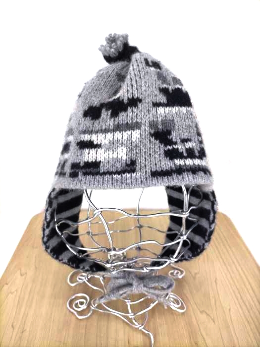 Vivienne Westwood(ヴィヴィアンウエストウッド) 耳当て パイロット ニット帽 レディース  無